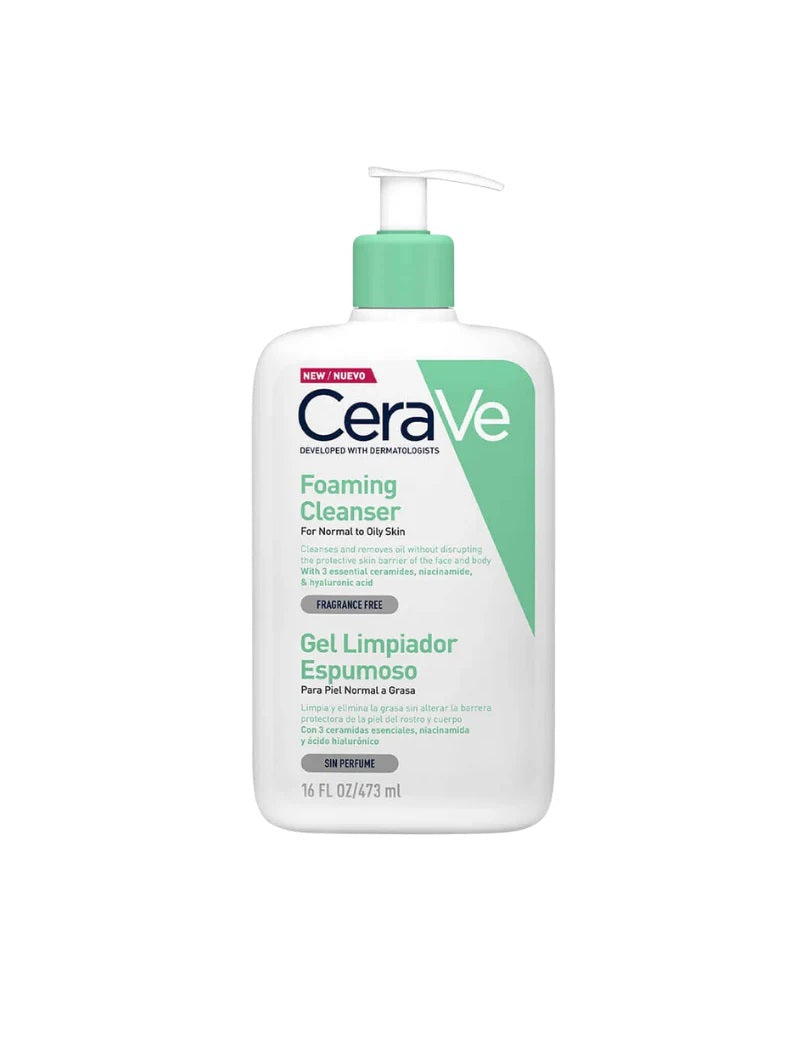 CERAVE LIMPIADOR ESPUMOSO X 473 ML