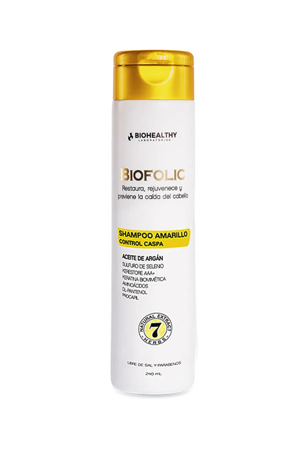 BIOFOLIC SHAMPOO AMARILLO X 240 ML