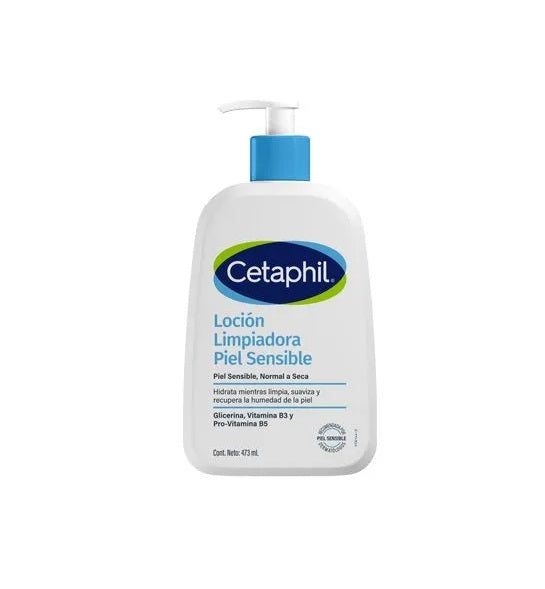 CETAPHIL LIMPIADOR PIEL SENSIBLE X 473 ML