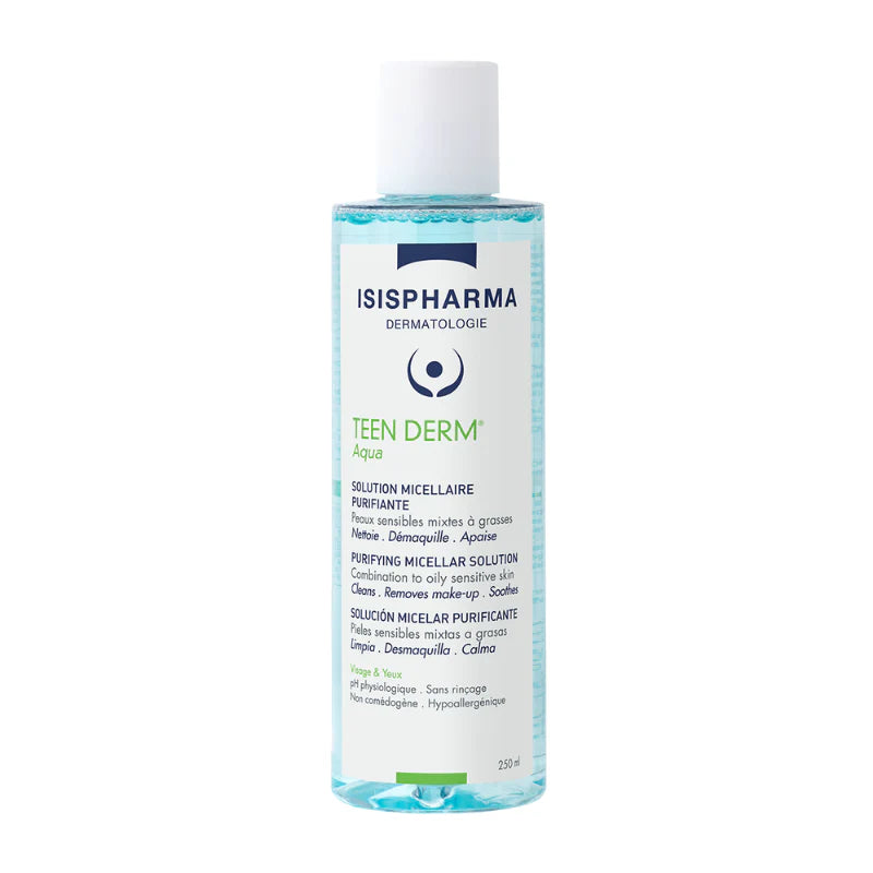 TEEN DERM AQUA FRASCO X 250 ML
