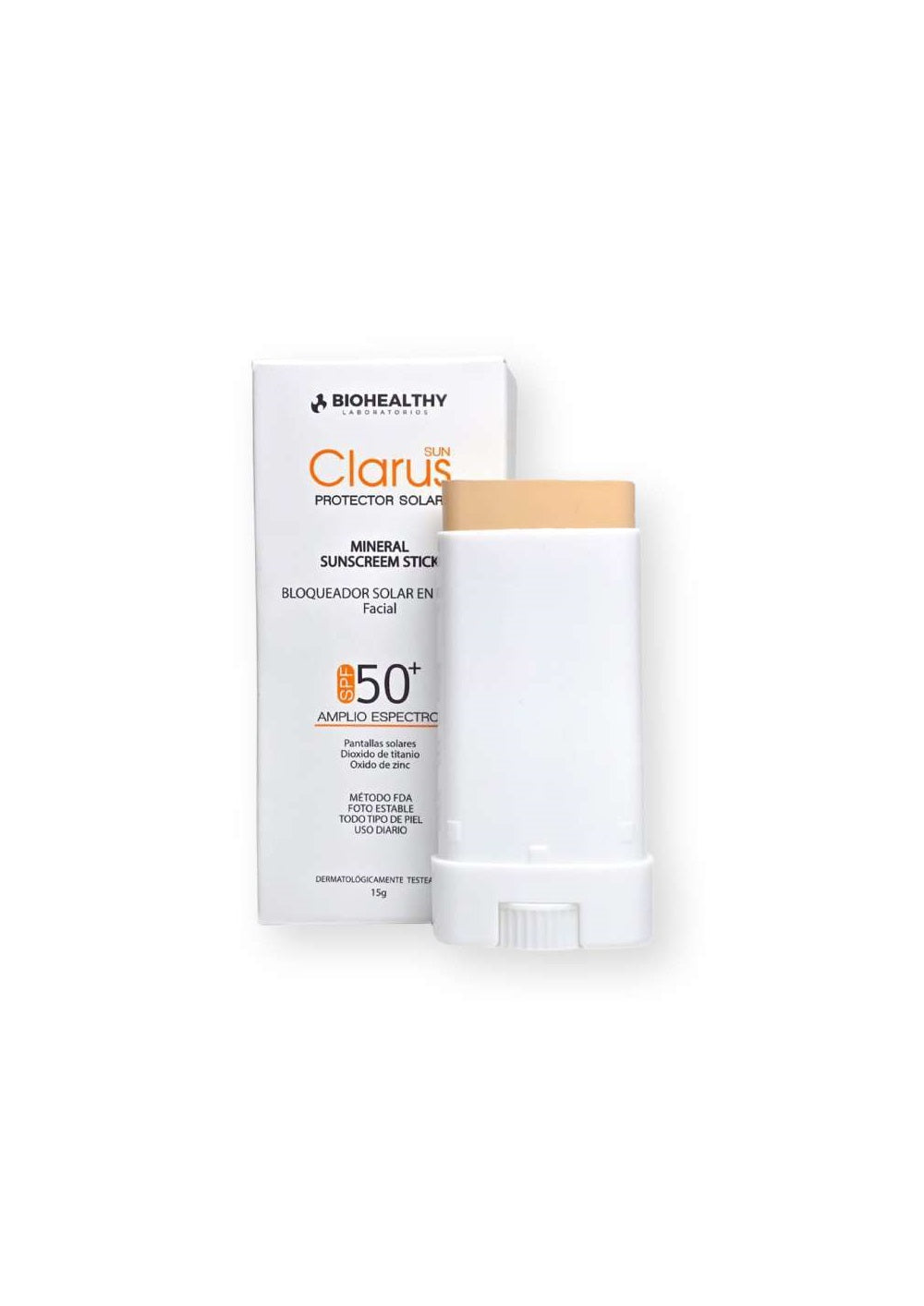 CLARUS BARRA COLOR CLARO X 15 GR
