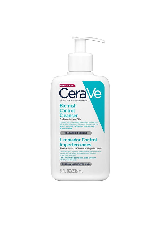 CERAVE LIMPIADOR CONTROL IMPERFECCIONES X 236 ML