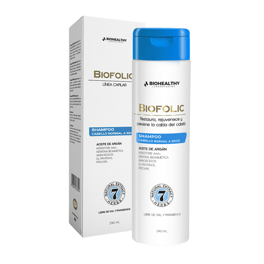 BIOFOLIC SHAMPOO ANTICAIDA SECO X 240 ML