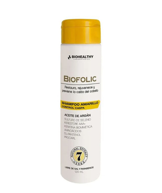BIOFOLIC CHAMPU AMARILLO X 120 ML