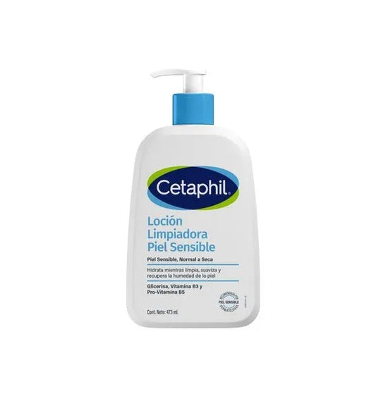 CETAPHIL LIMPIADOR PIEL SENSIBLE X 473 ML