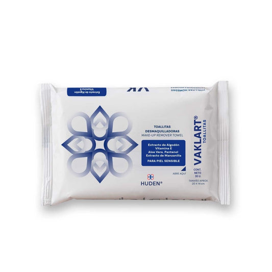 VAKLART TOALLITAS DESMAQUILLANTES X 30 UDS