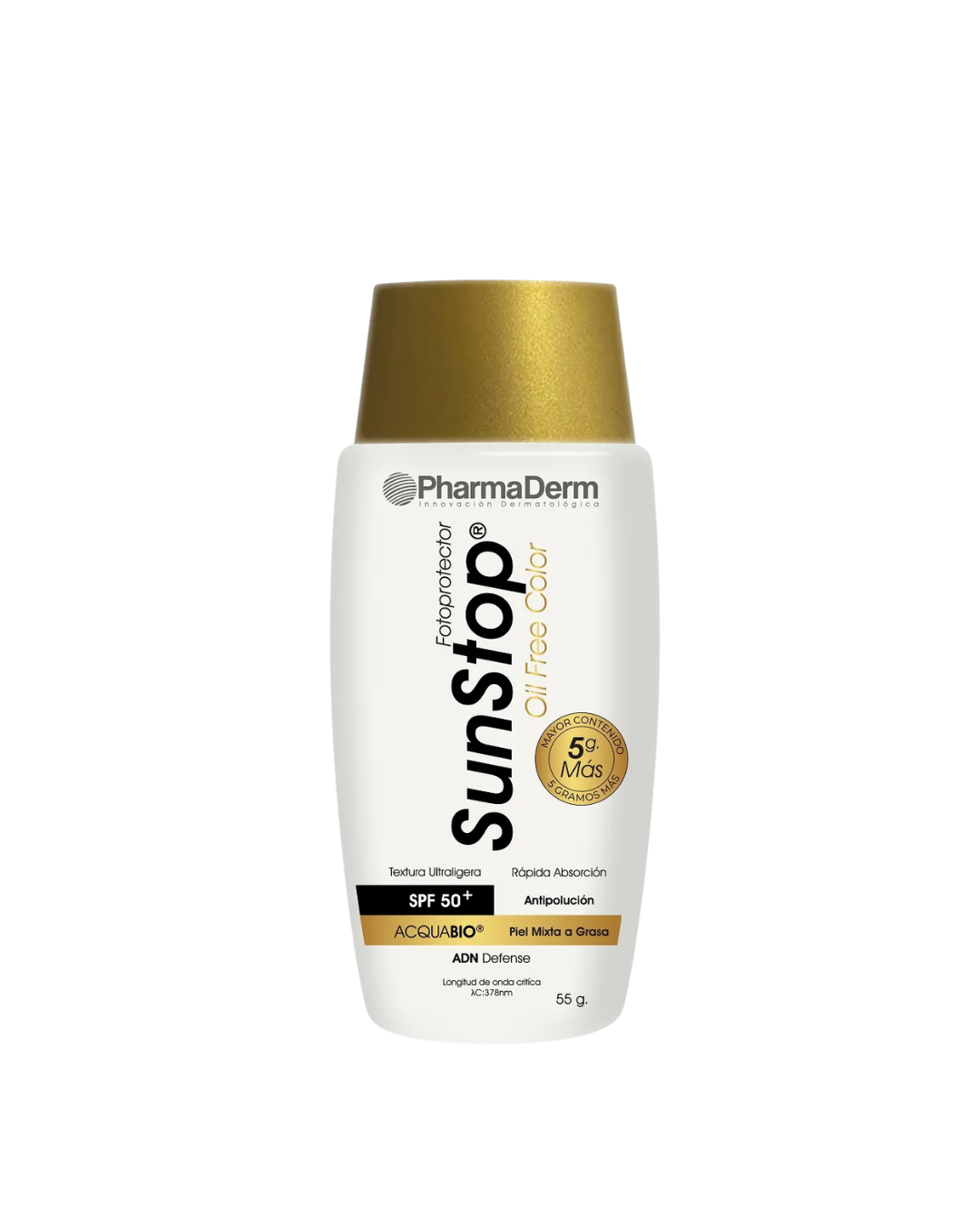 SUNSTOP OIL-FREE CON COLOR SPF 50+ X55GR