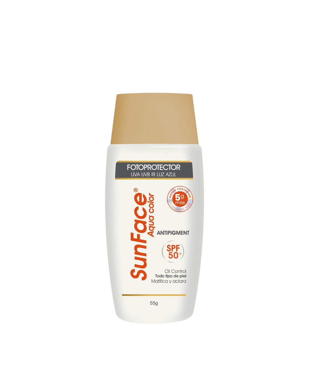 SUNFACE AQUA COLOR SPF 50+ X55GR