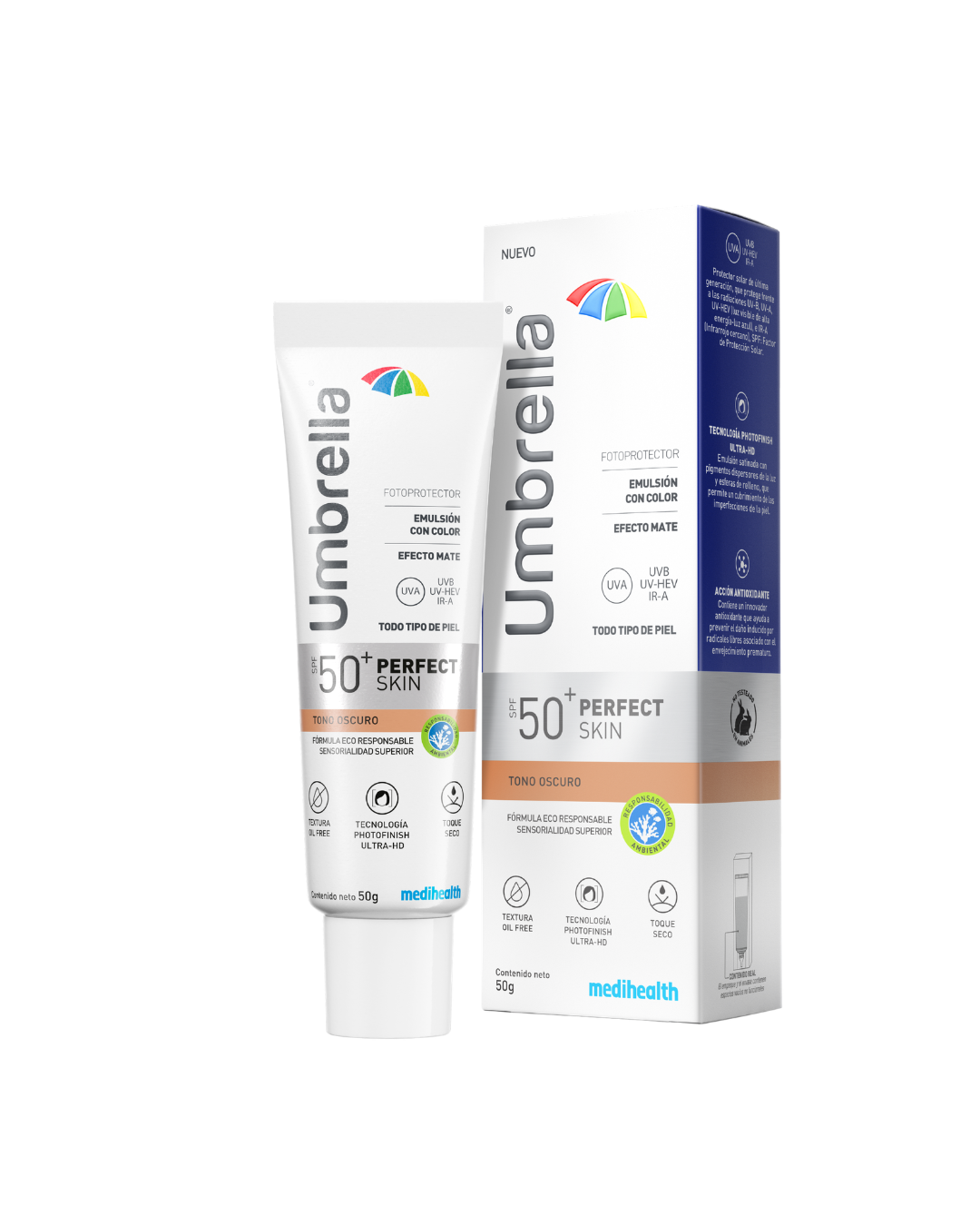 UMBRELLA PERFECT SKIN TONO OSCURO X 50 GR